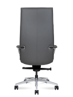 Изображение кресло norden parker серая экокожа